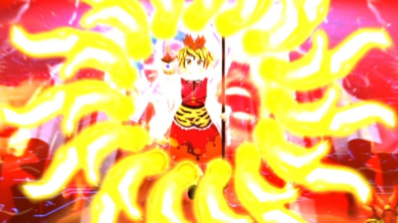 虎柄の蛮法天
