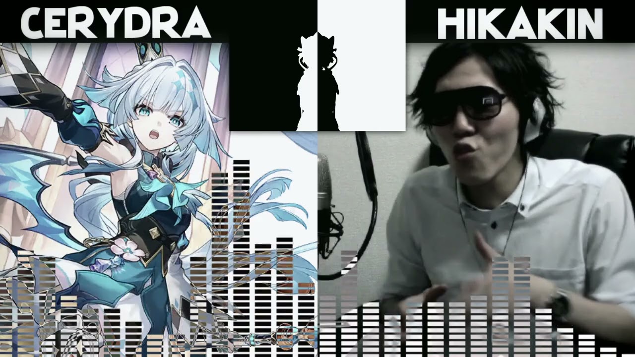 刻律德菈 vs HIKAKIN ボイパ対決 Bad Apple!!