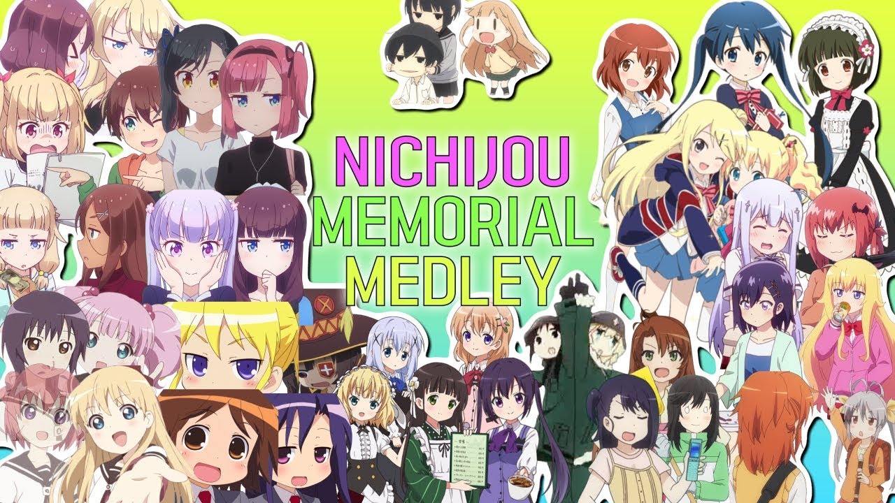 [Collaboration]Nichijou Memorial Medley/日常物アニメメドレー合作