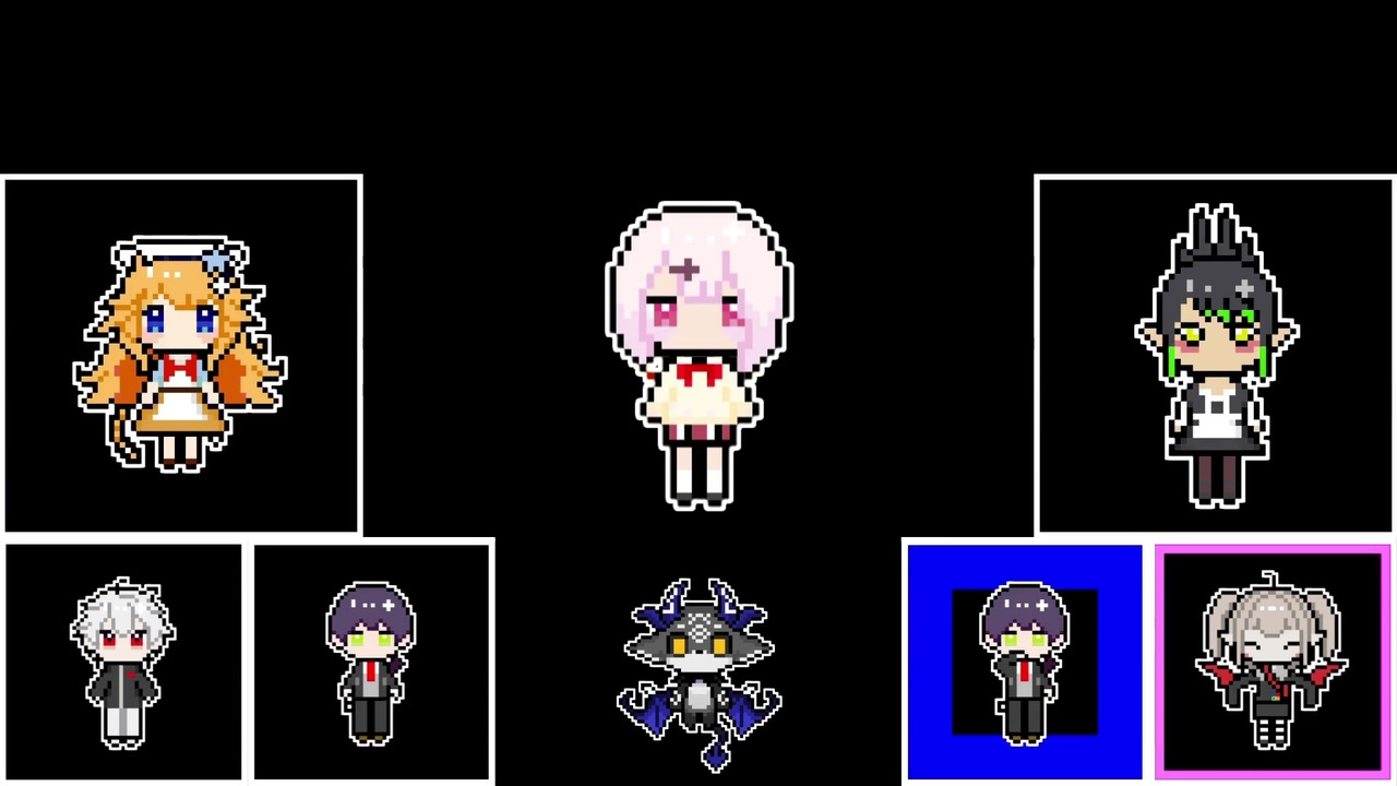 あてぃしがおくれてやってくるんだ