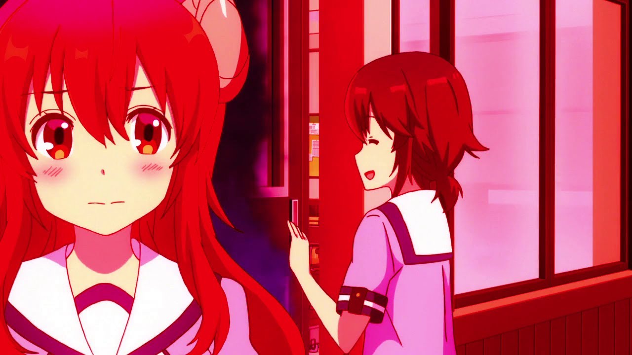 まちカドまぞく1話でルマ