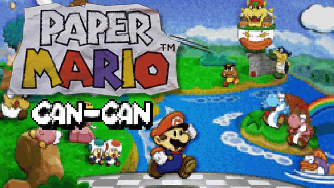 [YTPMV] Paper Mario Can-Can