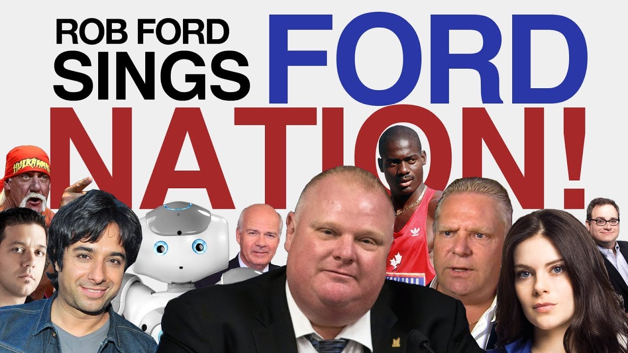 Rob Ford Sings "Ford Nation!"