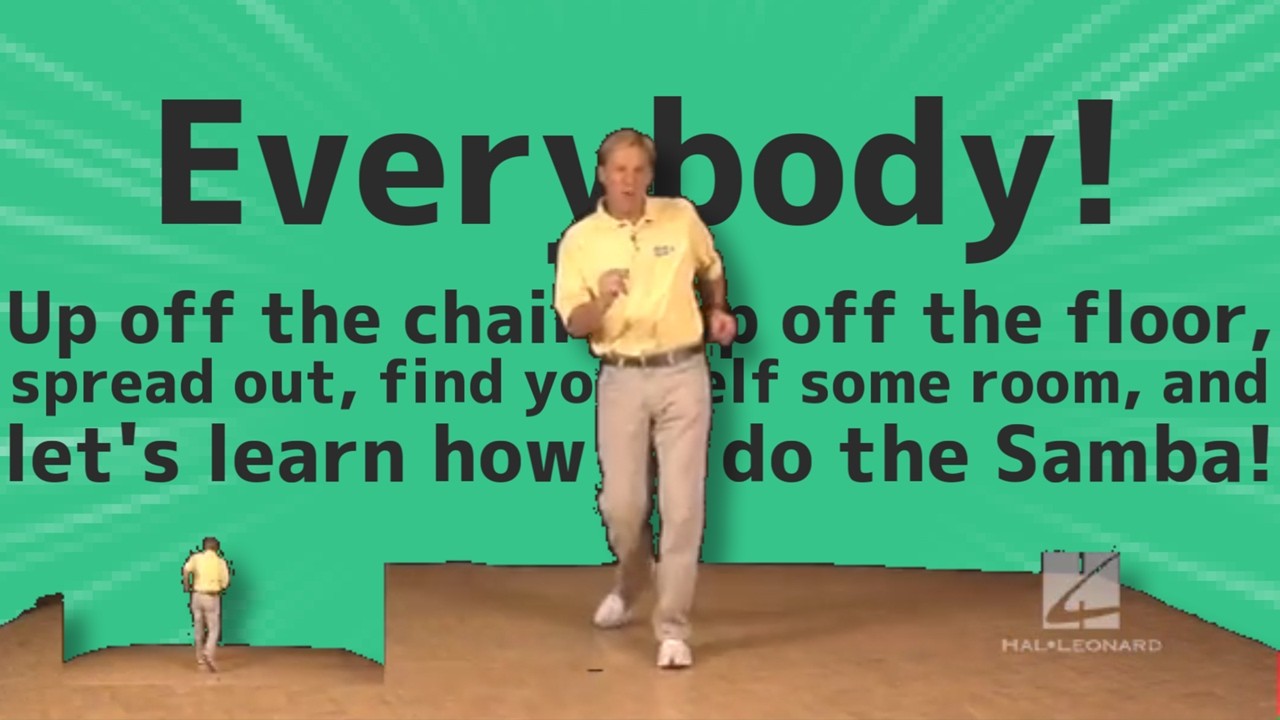 Everybody! Up Off the Chairs, Up Off the Floor, Spread Out, Find Yourself Some Room, and Let's-