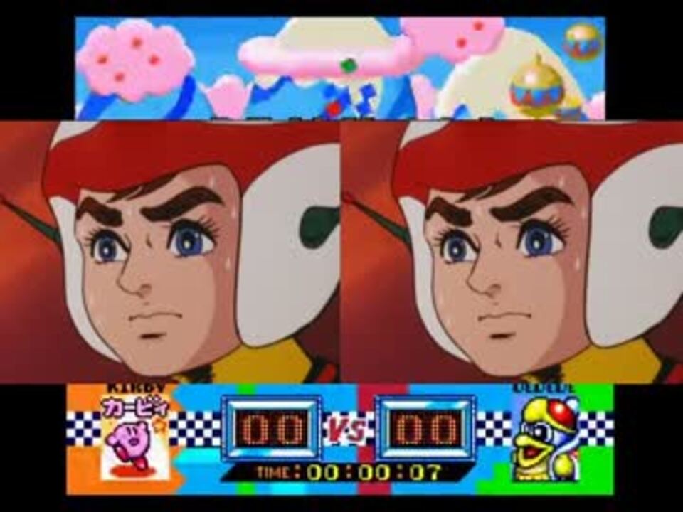 泉研がボルガ博士の状況をカービィのBGMに合わせて説明したようです。