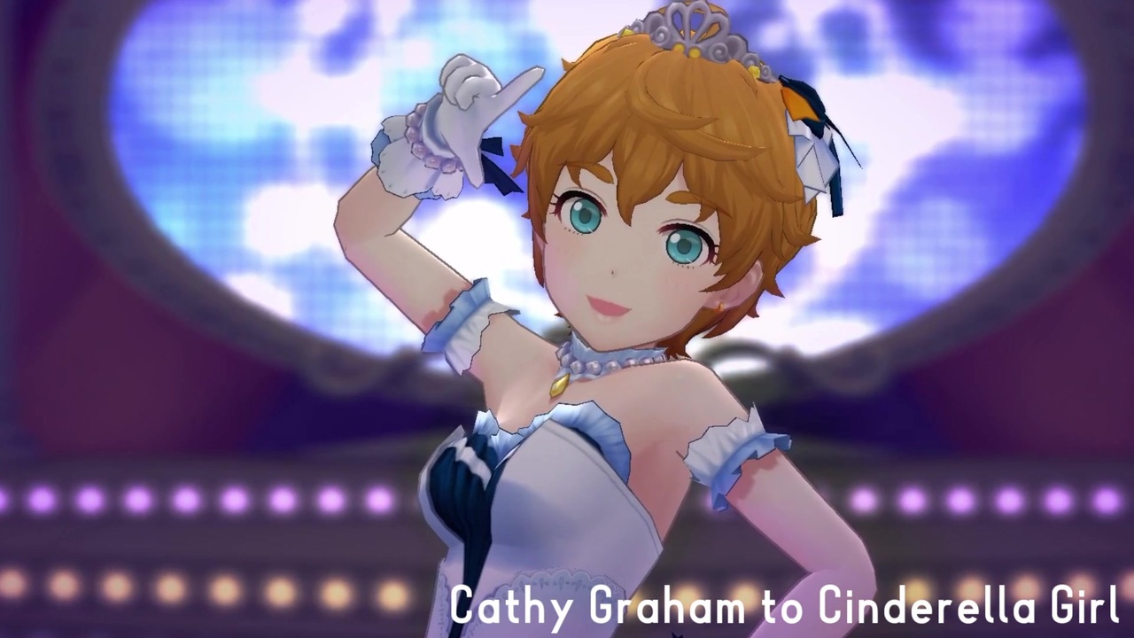 キャシー・グラハムを三連符に合わせて紹介する動画