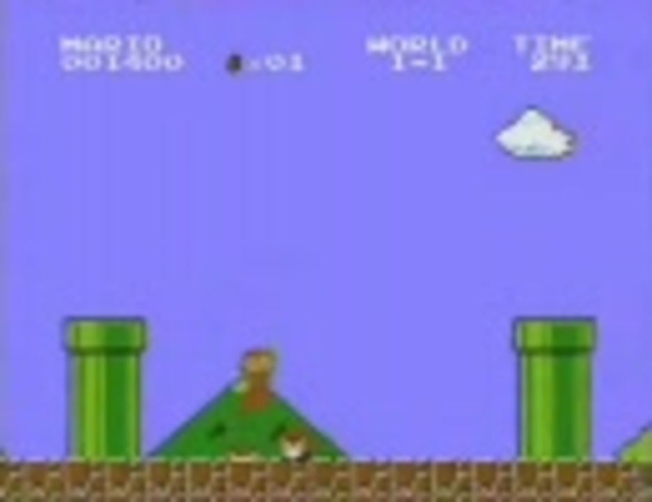 スーパーマリオブラザーズでRED_ZONE