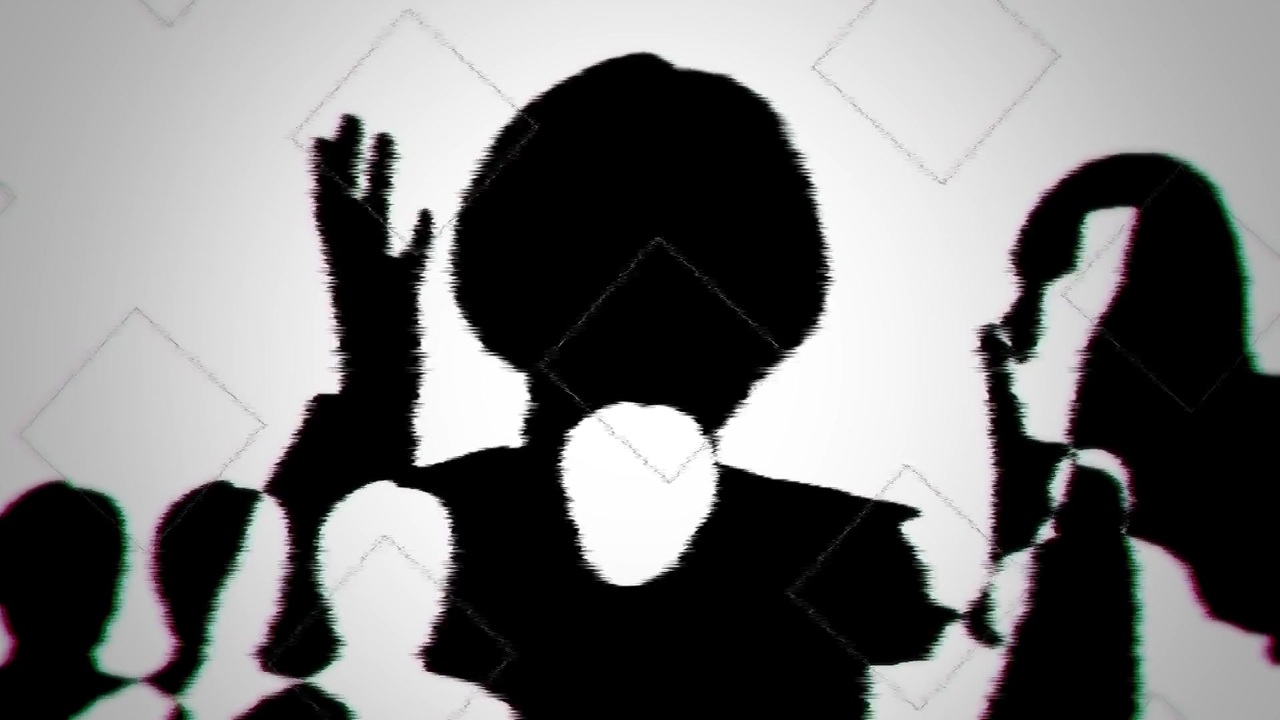 スマホでBad Apple!!
