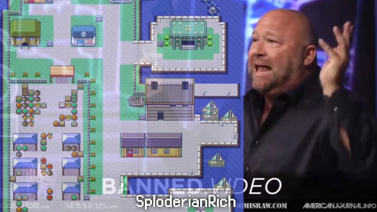 Alex Jones Liberal Song - Slateport City (Pokémon Ruby & Sapphire)