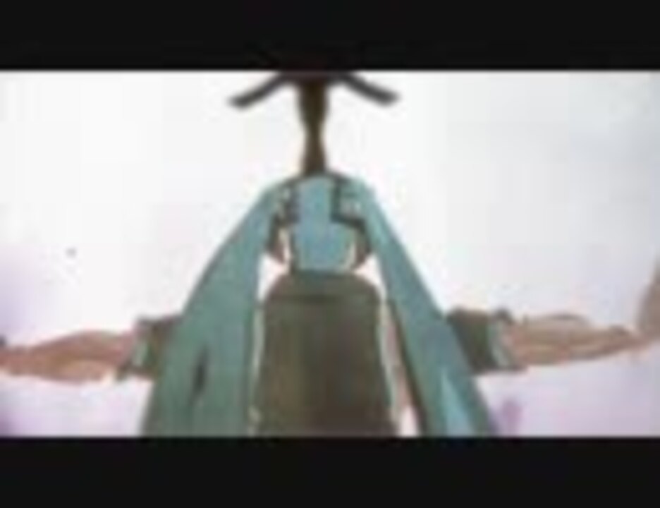 初音ミクが転がるアニメ