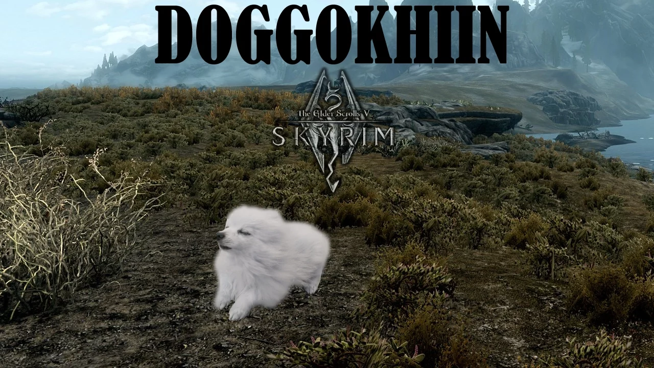 Gabe the Dog - Doggokhiin (TES V: Skyrim)