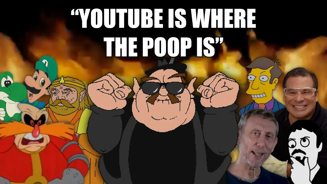 YTPMV: YouTube is Where the Poop Is (Parody of "We Didn't Start the Fire") [Ft. Morshu]