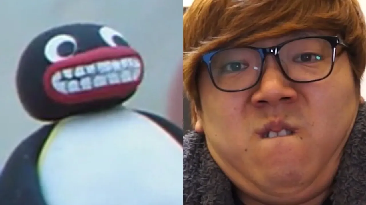 ピングー VS HIKAKIN　ボイパ対決 Bad Apple!!