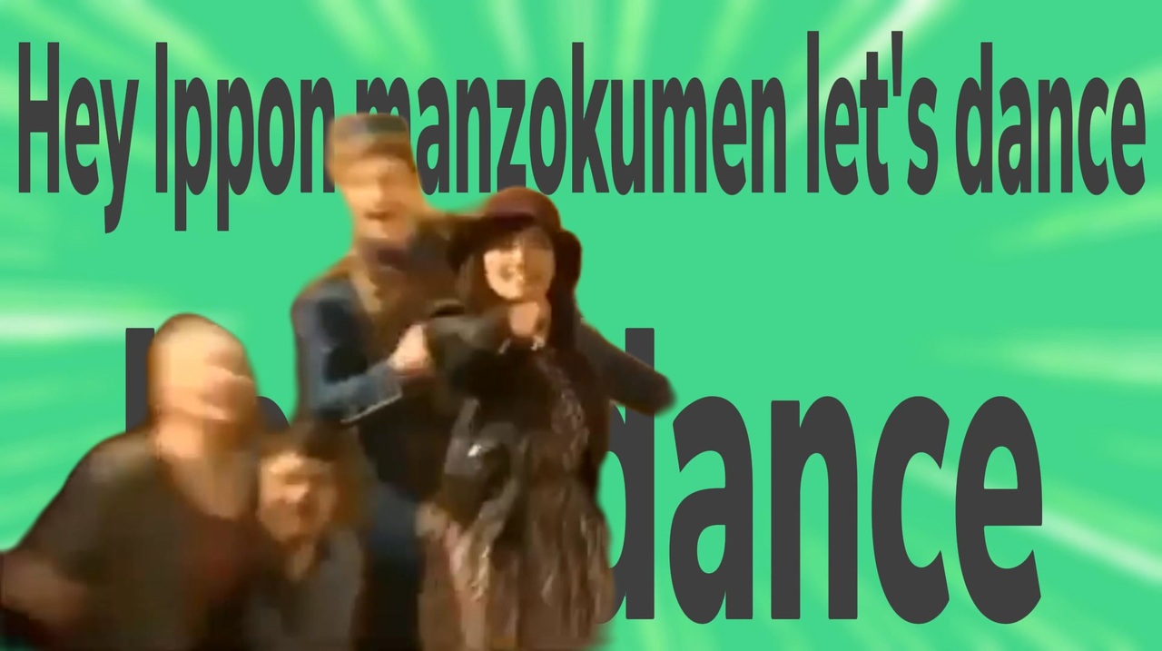 Venus' hey!ippon manzoku man let's dance let's dance!!