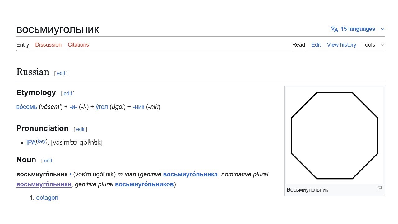 восьмиуголь日記