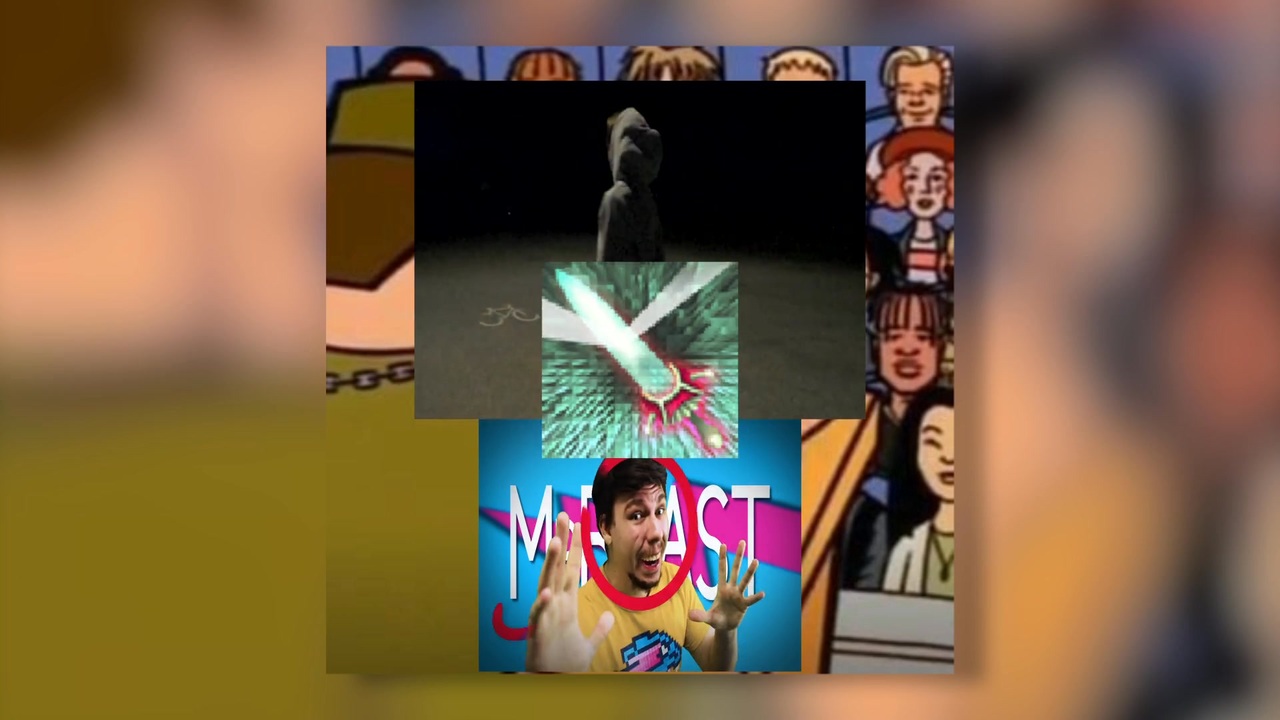 the dariacore to YTP pipelineの音MAD