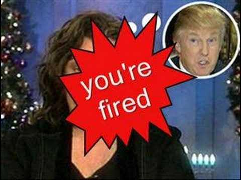 Rosie, you're fired (rap song sang by Donald Trump)