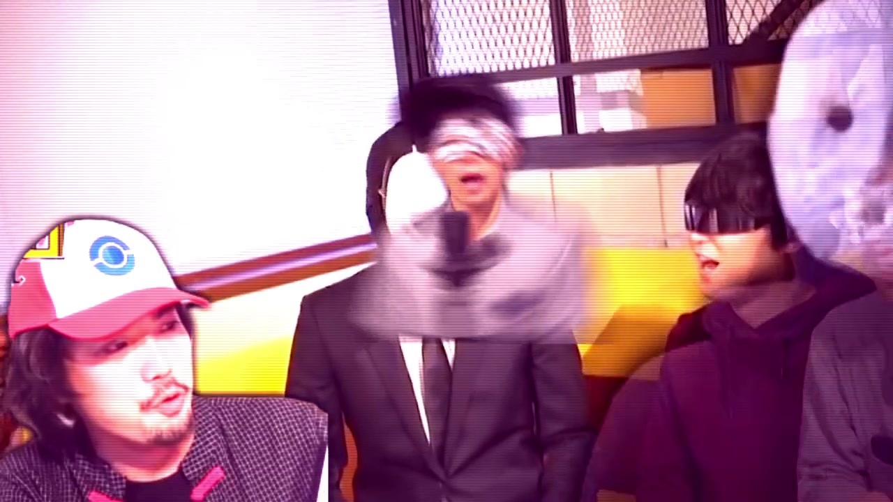 割れ面の鬼になっちゃった！