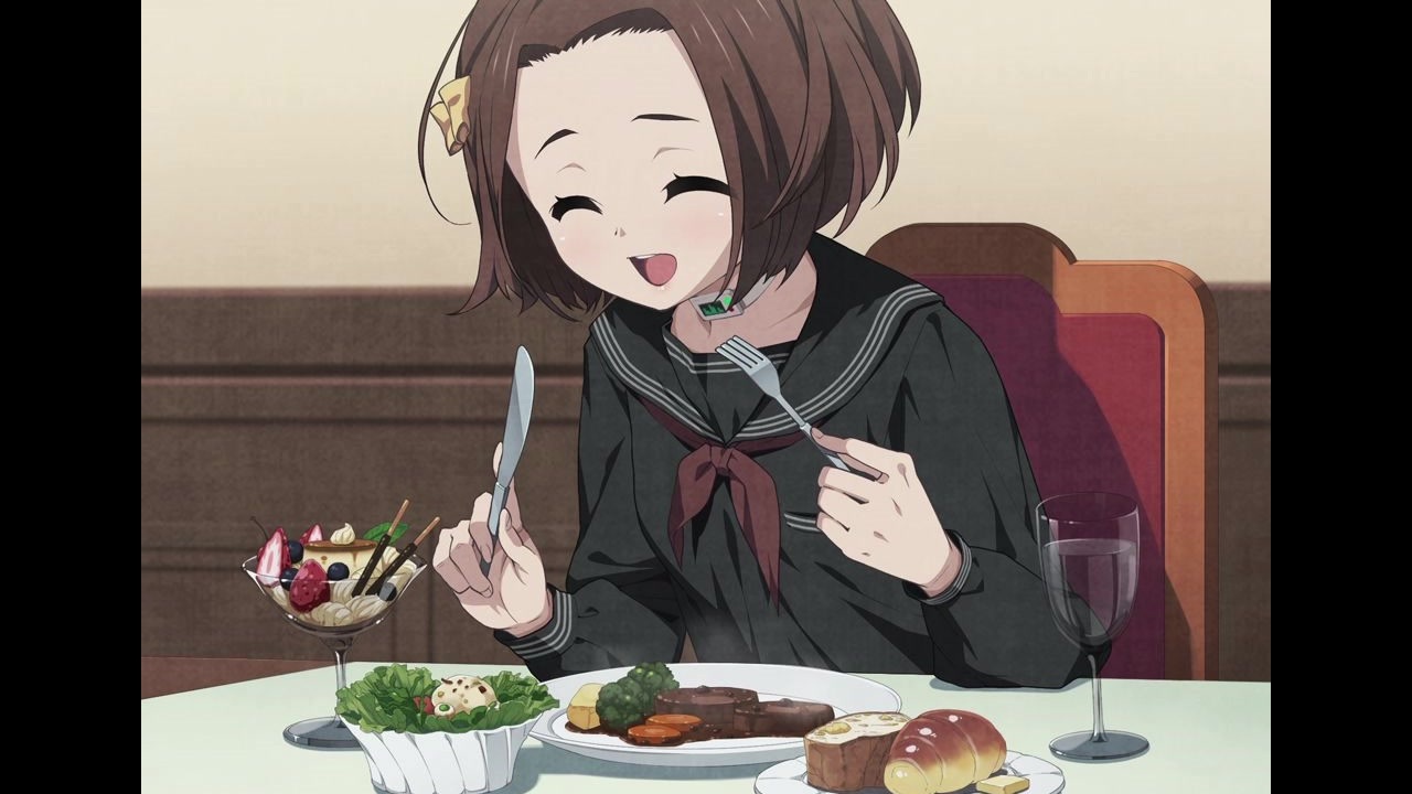 女の子がノリノリでゲップする動画