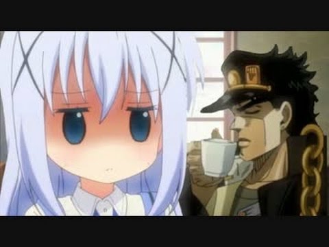 【ジョジョMAD】ラビットハウスにひでぇー客が来店【ごちうさ】（コメ付き）