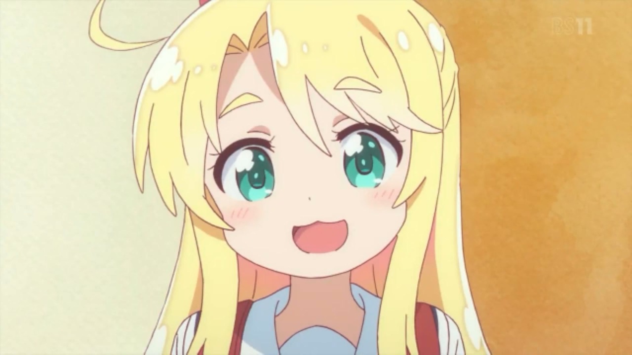 こんにちは～（挨拶の大切さを訴える乃愛）