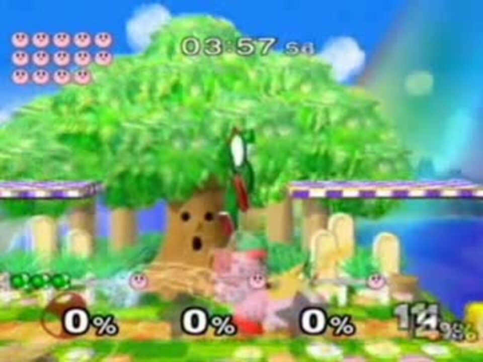 ヨッシーのヒップドロップで人類滅亡