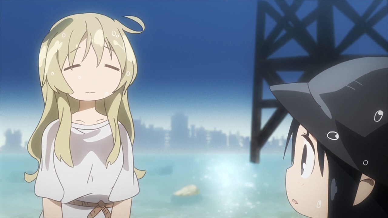 金髪少女たちがねちがえた。