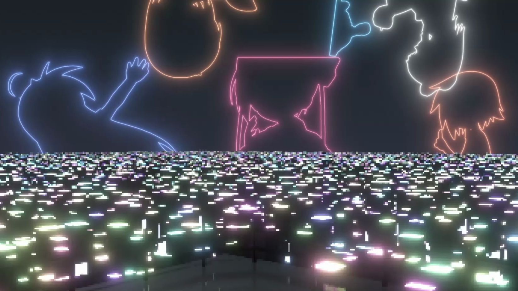 朝霞与晚霞都消失不见