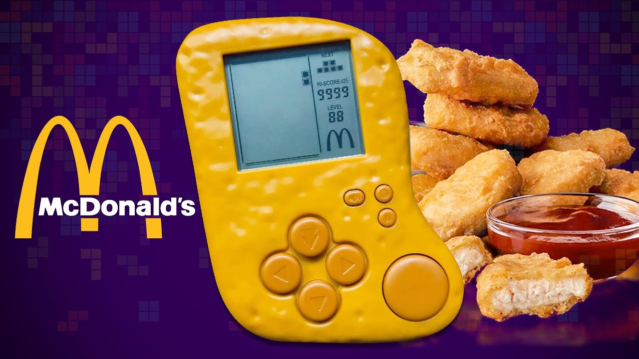 Game Over - McDonald's China Chicken McNuggets 40th Anniversary Tetris Game Console