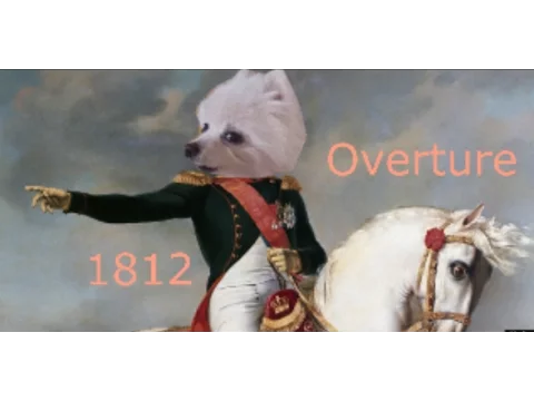Gabe the dog - 1812 Overture (Tchaikovsky)