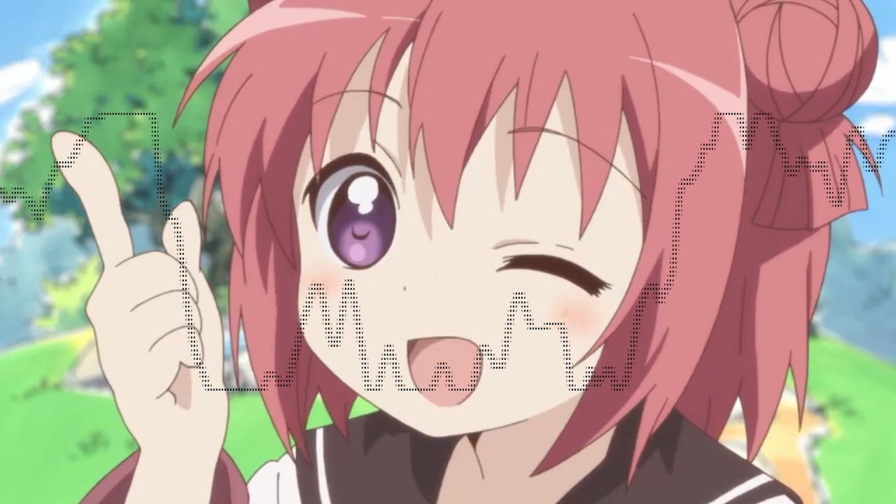 朝のゆるゆり始まるよ～の中で