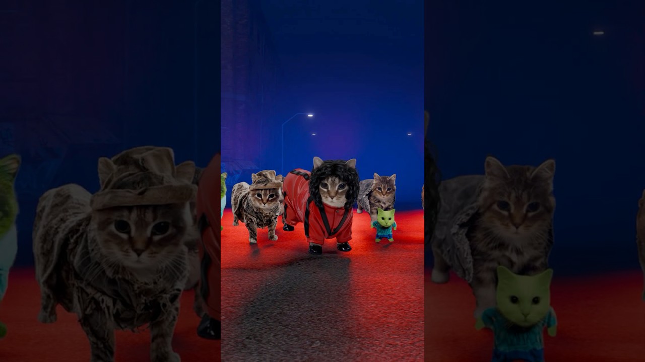 OIIA Cat x Thriller 🧟‍♂️