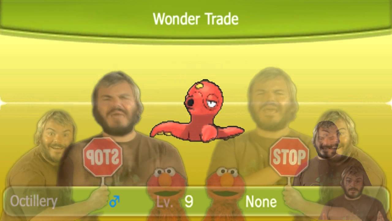 Jack Black Wonder Trades an Octillery