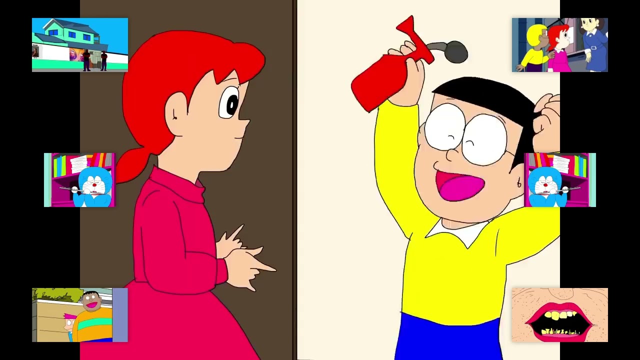 Nobita and Actor's anteroom