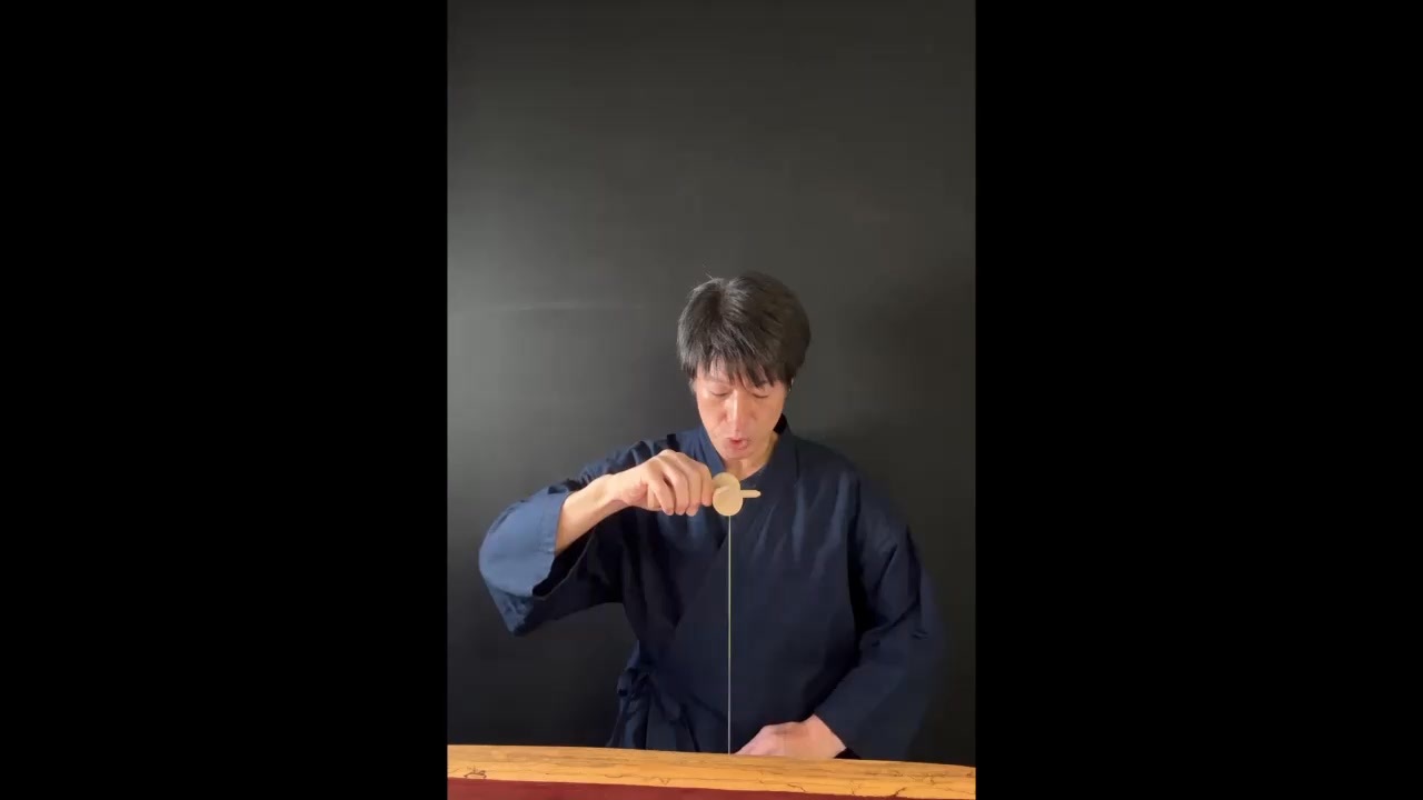 けんた食堂がけん玉に挑戦！ぅゅゅ