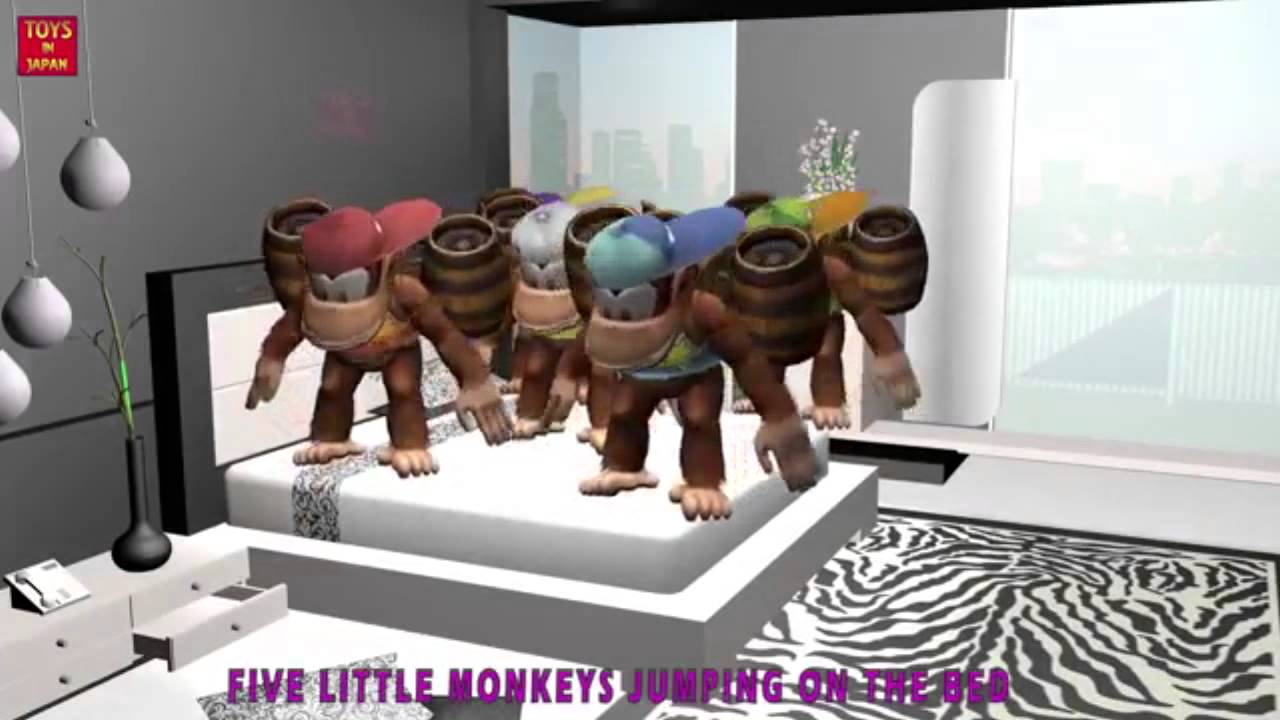 five little monkeys