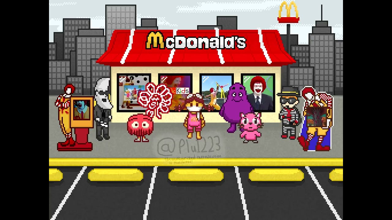 A Sardine is Ordered from McDonald's [ドナルド × イワシがつちからはえてくるんだ]