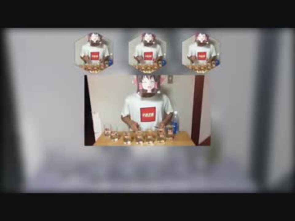 「100均グラスと水道水で奏でる神社.756yen」で奏でる神社.