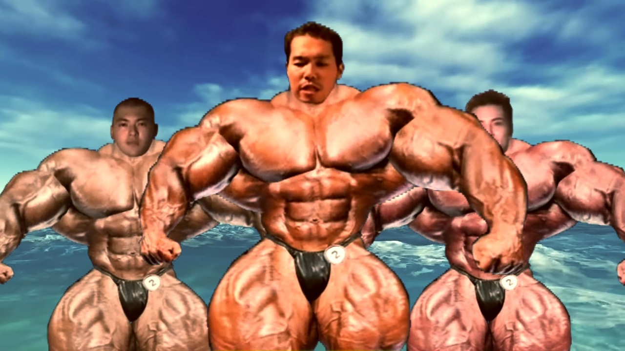 ムキムキヤンパイイーク・イク・ホモビアン