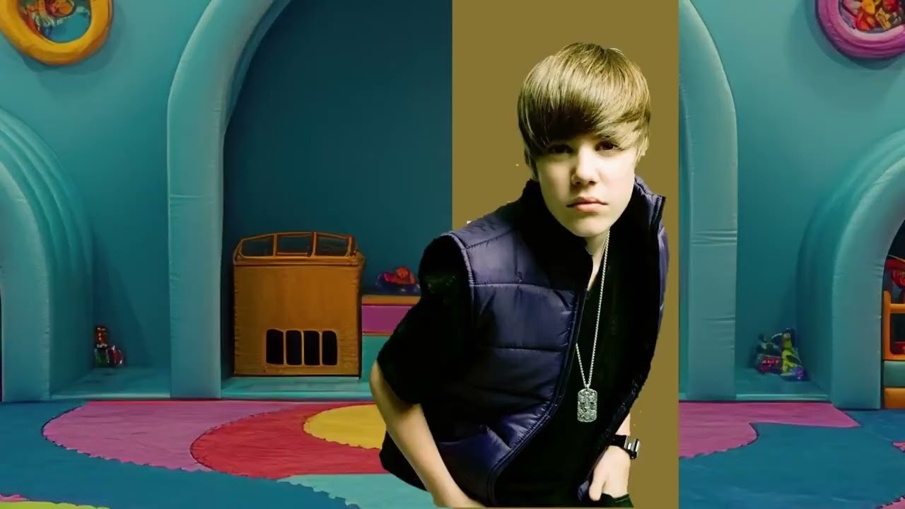 Looping the rooms but it's Justin Bieber AND it's the full version