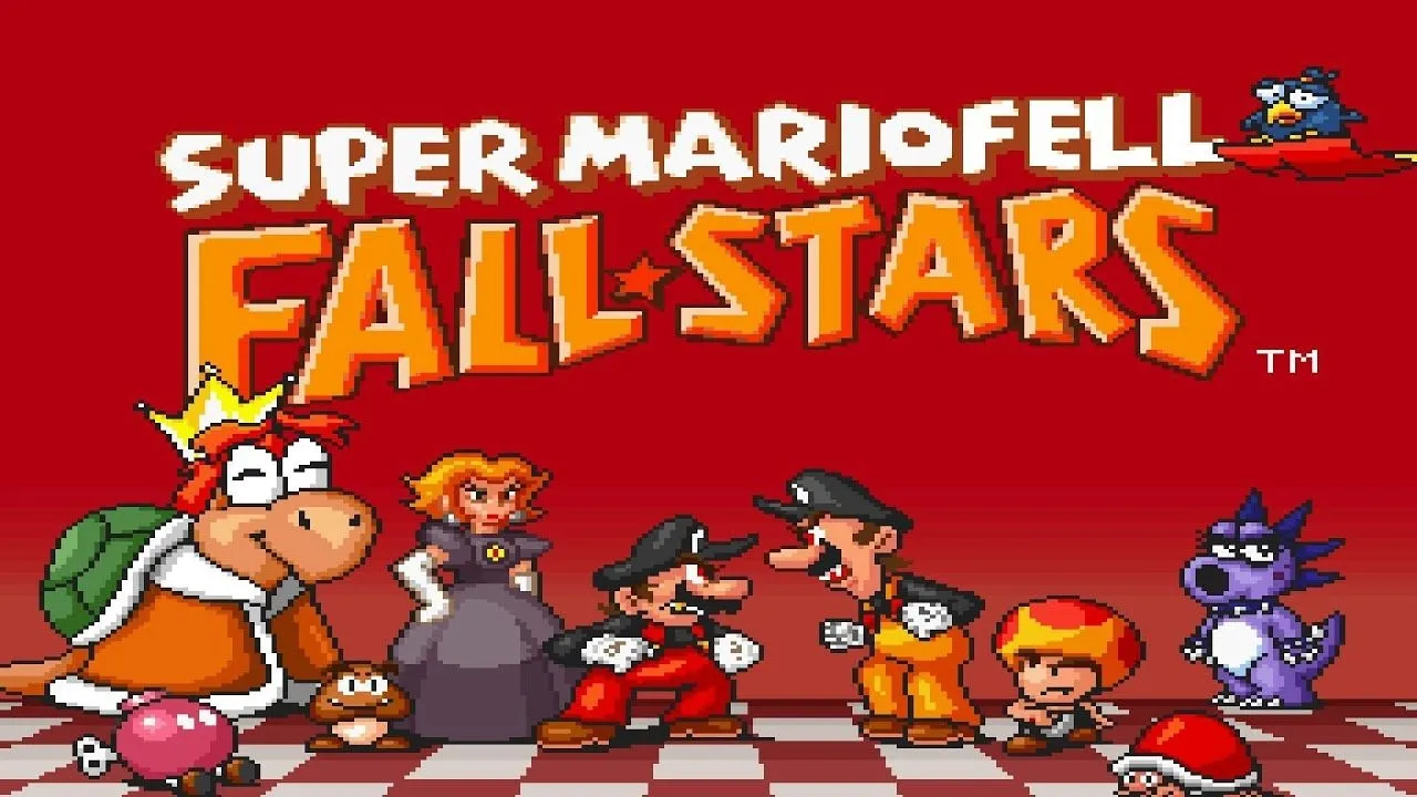 Super Mariofell Fall Stars SMFB3 Underworld 4 Map (UPDATED FOR THE REAL LAST TIME)