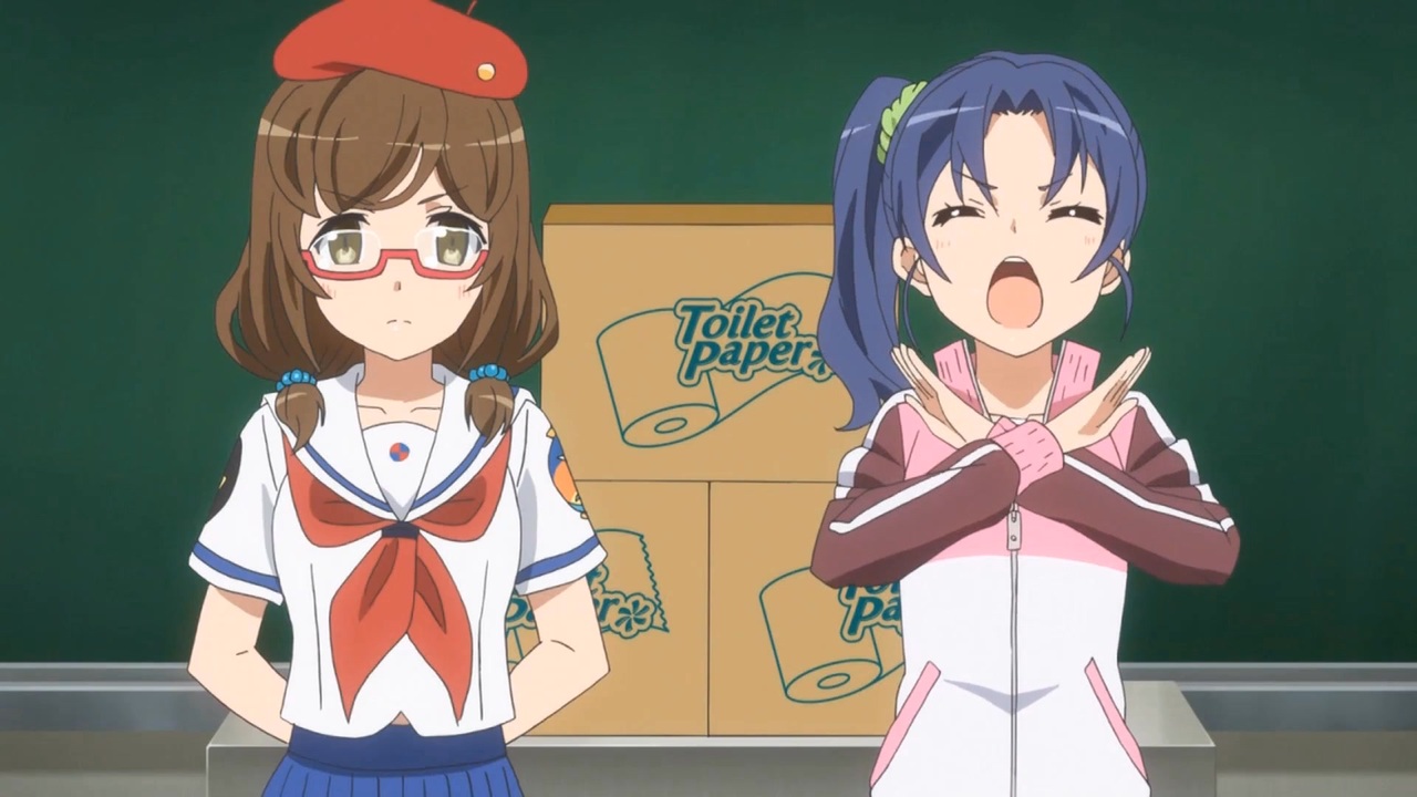 もうトイレットペーパーがありません！