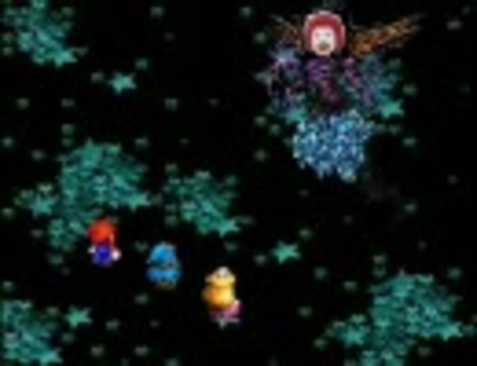 【マリオRPG】VSクリスタラー戦(全部ドナルド)静止画